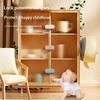 5Pcs/Set Latch Cabinet Door Protection Children'S Drawer Safety Baby Anti Pinch Invisible Lock Opposite Door Wardrobe Lock