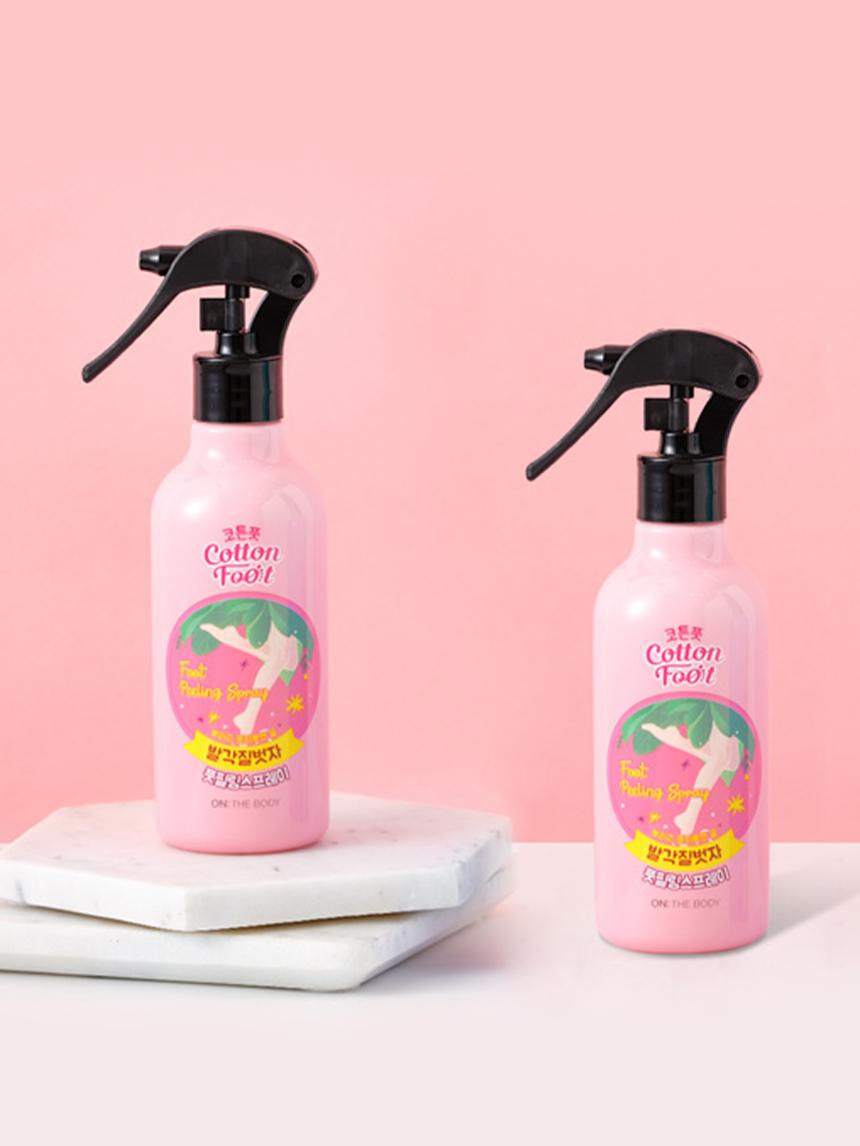 On The Body Foot Peeling Spray for Callus Removal 240ml 1ea