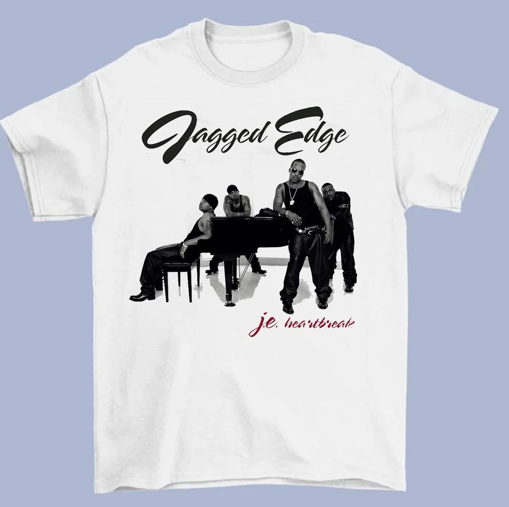 Jagged Edge Tour Band Heartbreak T Shirt Full Size S-5XL Unisex T-Shirt L