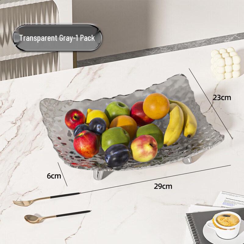 Light Luxury Chinese Style Melamine Fruit and Snack Tray