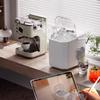 220V Commercial Electric Ice Maker  Bullet Cylindrical Home Ice Cube Making Machine Countertop For Small Milk Tea Shop