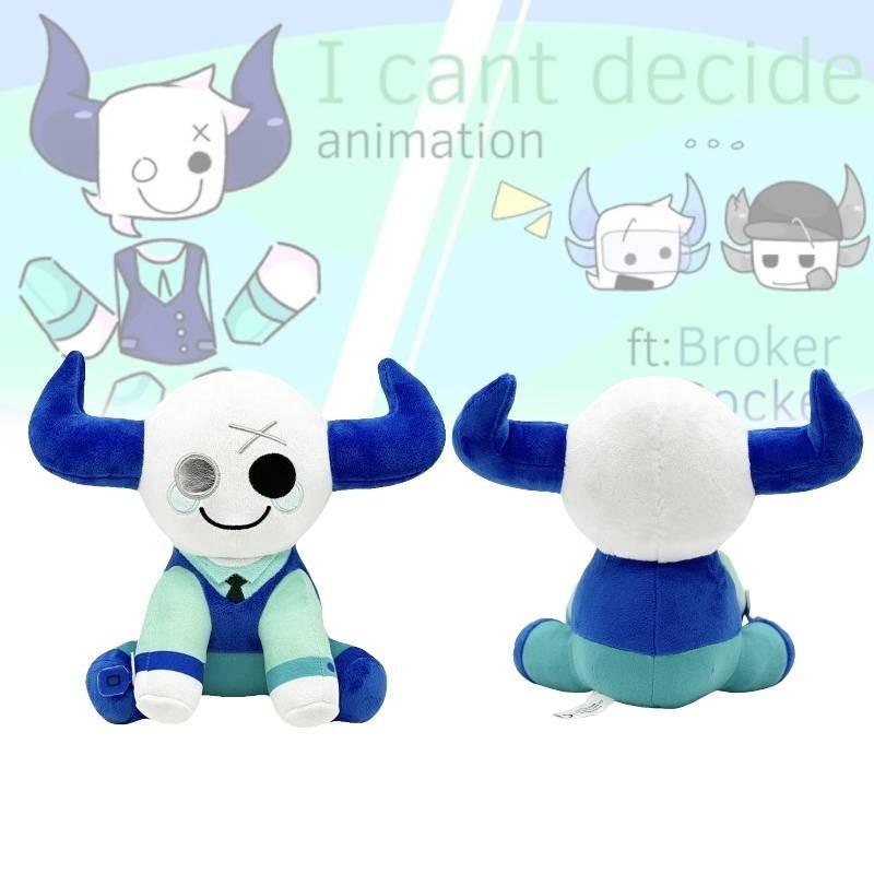 Adorable The Broker Plush Game Merchandise Blue Corner Plush Toy Doll Cuddly Soft