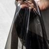 50x137cm Semi-transparent TPU Fabric Matte Waterproof Film Designer Fabric for DIY Sewing Dress Clothes Raincoat Bag Decor