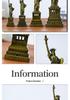 Statue of Liberty Metal Ornament: American Living Room Decor, Desktop Christmas Gift
