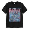 Lustiger Derpy Tiger Kpop Dämonenjäger Film 2025 Grafik T-Shirts Herren Damen Sommer Mode Übergroßes Baumwoll-T-Shirt Streetwear
