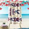 Crystal Palace F.C Print Beach Towel, Large Soft Quick Dry Towel for Beach Camping Swimming