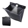 Car Trash Can, Rear Seat, Compatible with Many Cars, Hook, LED Light, High Functionality, In-Car, Large Capacity, Storage, Magnet, Car Supplies,