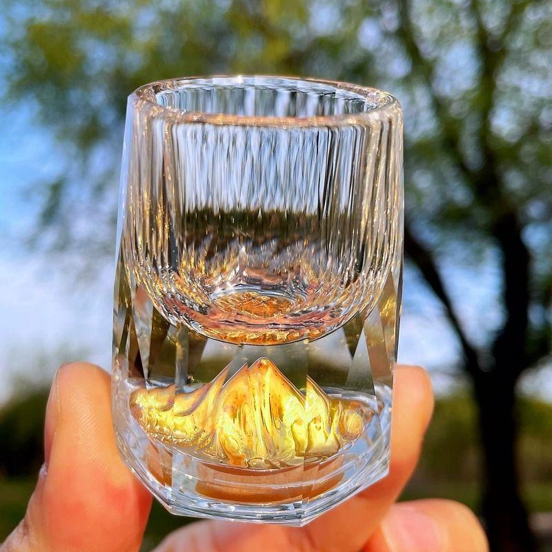 Vodka Whisky Glass Ktv Sglass Sake Glass Bar Party High Appearance Level Champagne Glass Household Bullet Glass