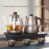 Tang Dynasty Style Titanium Electric Teapot: Adjustable Temperature, Auto-Fill, Heat-Preserving Kettle for Brewing and Boiling.