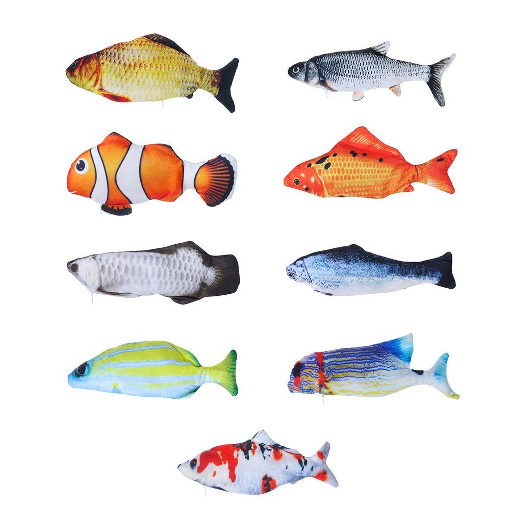 

3D Dancing Waggling Floppy Fish Interactive Pet Toy Cat Toys Simulation Fish
