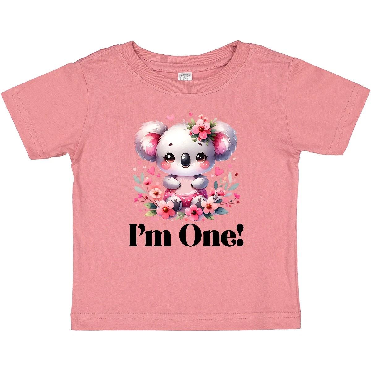 

Inktastic Babys First Birthday Koala Daughter Baby T-Shirt Childs Outfit Photo 120