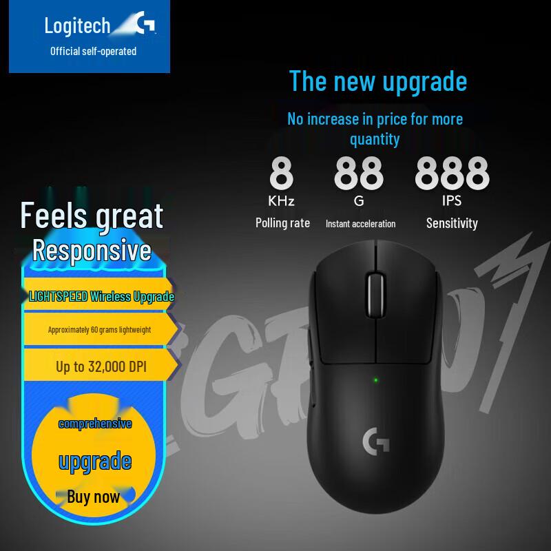 

Logitech PRO X SUPERLIGHT 2 Wireless Gaming Mouse