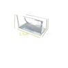 Transparent Plastic Cigarette Price Tag and Card Holder