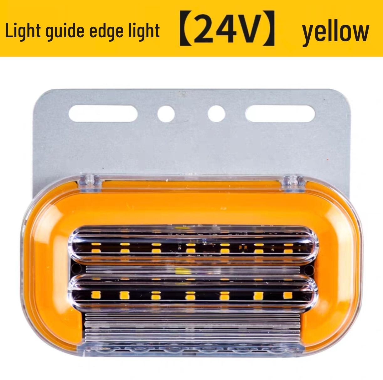 

Универсальные сверхяркие светодиодные габаритные огни для грузовиков - Прочные, Водонепроницаемые, Динамический свет, 24В