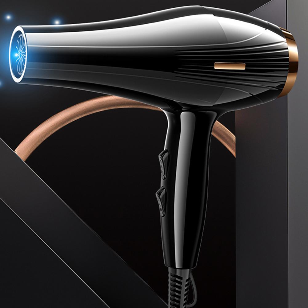 800W Hair Dryer Professional Negative Ion Blower Home Use Hot Cold Blow Drying Salon Blower Diffuser Concentrator Nozzle