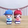 2PCS Love Doll Home Cute Elf Doll Hand Made Cartoon Elf Model Toy  Car Decoration Accessories