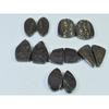 106Cts. Natural Iron Tiger Matched Pair Fancy Cabochon Gemstone 06 Pair Lot C-370