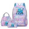 Kpopn Witch Hunter Backpack Elementary School School Style School Bag Travel Backpack Three-Piece Set