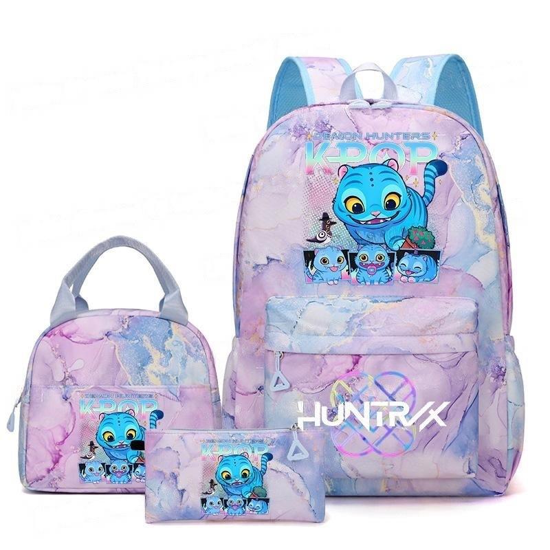 Kpopn Witch Hunter Backpack Elementary School School Style School Bag Travel Backpack Three-Piece Set