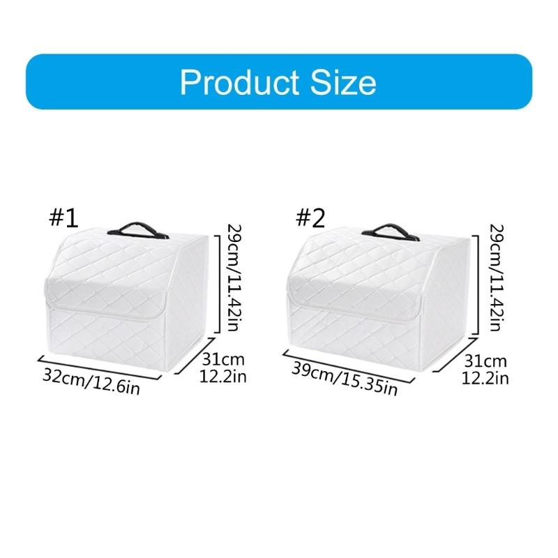Compact Portable Car Trunk Organizers Foldable Car Trunk Storage Box Enhances Interior Vibrancy Boosts Trunk Tidiness