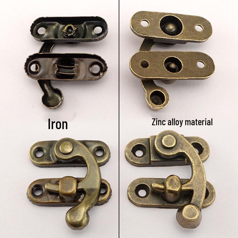 Mini Wooden Box Toggle Latch Lock for Handbag Hardware Accessories