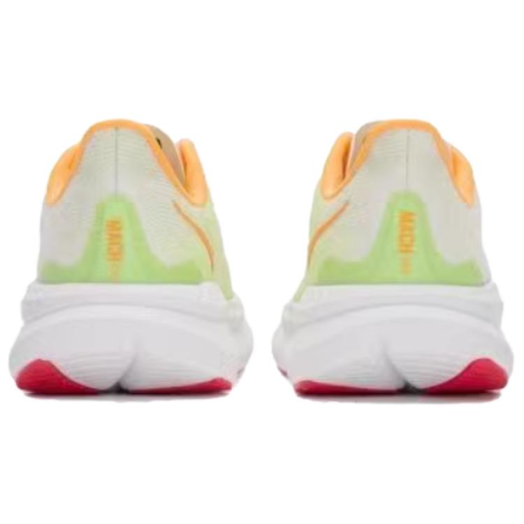 HOKA One One Mach 6 Y2K Retro Comfortable Lightweight Durable Low-Top Short Distance Running Shoes Women Sneaker White Green 1147810-WTLT