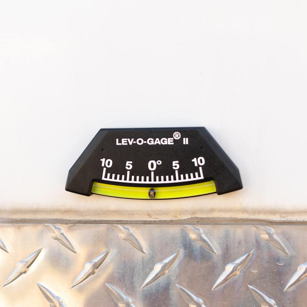 Sun Company 306-R LEV-O-GAGE II Inclinometer - Level Set of 2  Level for RVs, Campers, Trailers Regular