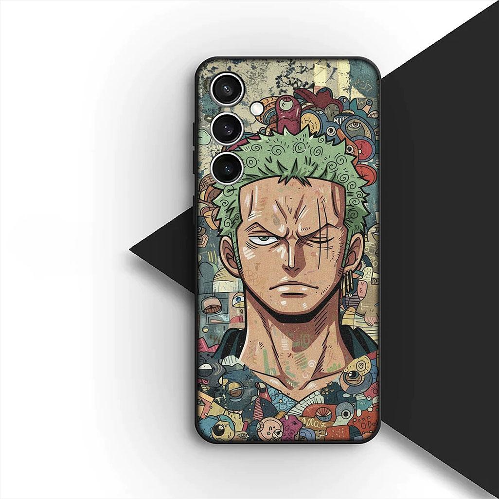 

for Huawei P30 P20 Mate 20 Lite Pro Y7a Y6P Y7 2019 Nova 5T 3I p30Lite Phone Cover Soft Case Roronoa Zoro One Pieces Luffy Sanji Huawei P30