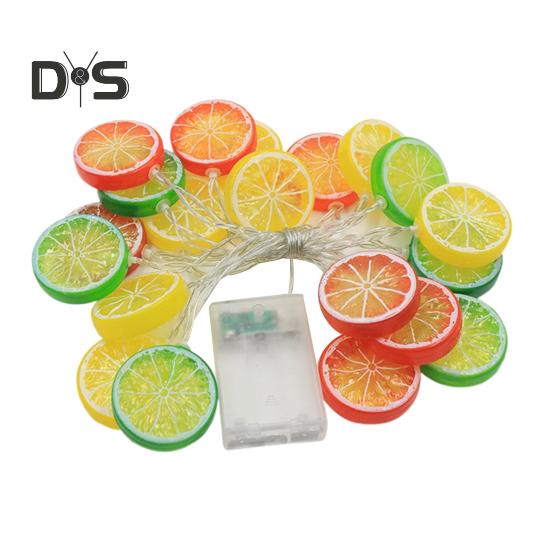 

Декоративные гирлянды Мягкий свет Не бликующий Многофункциональный Работающий от батареек Гирлянда в виде апельсиновых долек Светодиодные подвесные лампы разноцветный