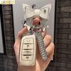 4 Buttons Tpu Car Key Case Cover For Changan Cs35 Cs85 Plus Cs95 Cs95 Cs25 Coupe Key Cover Fob Protecor Holder Shell Keychain