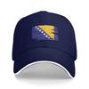 Bosnia Flag Symbol Casual Baseball Cap  Outdoor Sport Hip Hop Hats Summer Hot Sale Unisex Unisex Vintage Baseball Caps