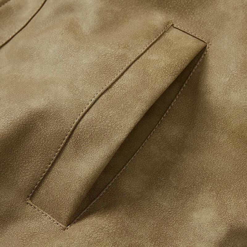 Mark Fairwhale Men's Fleece-Lined Faux Leather Jacket