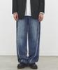 DECET Curved Wide Jeans Dcpt033Scblueb