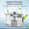 Stainless Steel 3.2L Automatic Pet Water Fountain with Filter for Cats and Dogs