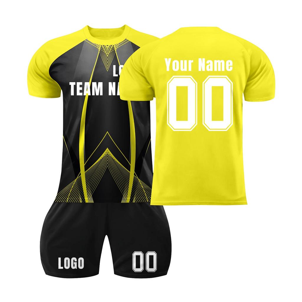 Personalised Shirts Kit Mens Girls With Name Number Custom Football Jerseys For Boys Training Suit