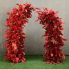 Mori-Style Floral Arch: Silk Flowers & Greenery for Weddings, Proposals, Birthdays, Window Displays & Photo Arrangements