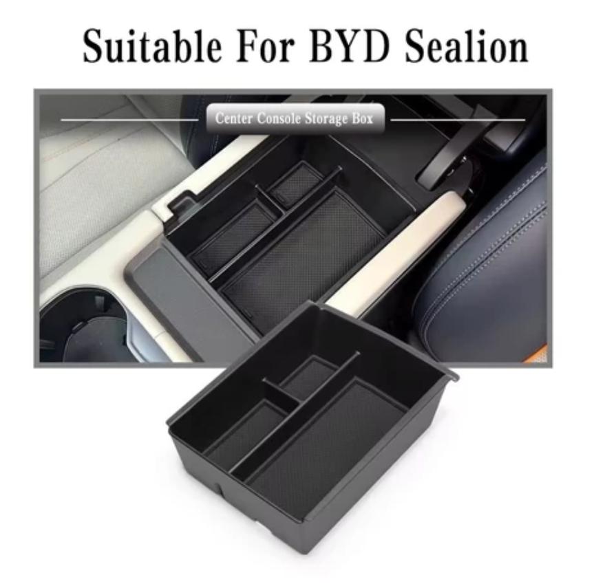 Car Storage Armrest Box Storage Car Interior Supplies For 23-25 Models Of Song PLUS Central Control Storage Box