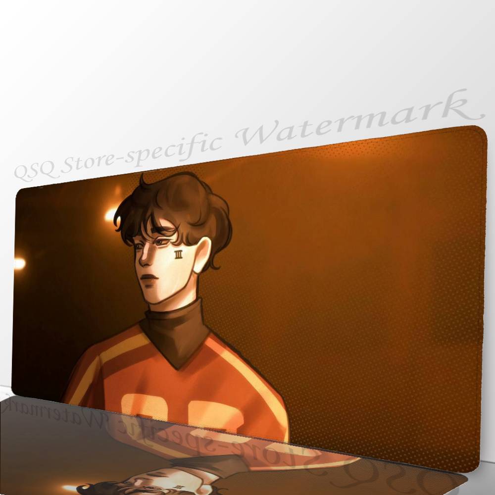 O Mousepad Anime F-Foxhole Court Antiderrapante Adequado Para Computadores de Escritório Laptops Jogos de E-sports Tapetes de Mesa Teclado XXL