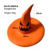Halloween Pumpkin Witch Dark Witch Costume Set Off-Shoulder Mesh Sleeves Shapewear Pumpkin Trumpet Pants
