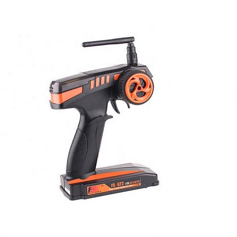 Flysky FS-GT2 FS GT2 2.4G 2CH Gun RC System Transmitter/Controller With 3 Channels Receiver for Rc Car