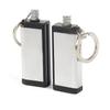 Outdoor Portable Lighter Bottle Keychain With Containing Cotton Core