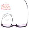 Black technology smart zoom automatic adjustment fashion high-definition ultra-light reading glasses for middle-aged and elderly women anti-blue light