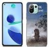 Custodia per Telefono Riccio nella Nebbia Per Xiaomi Mi 11 Lite NE 11i 10T 11T Pro A2 A3 Lite POCO F3 M3 M4 C31 X3 Pro NFC GT Cover Nera