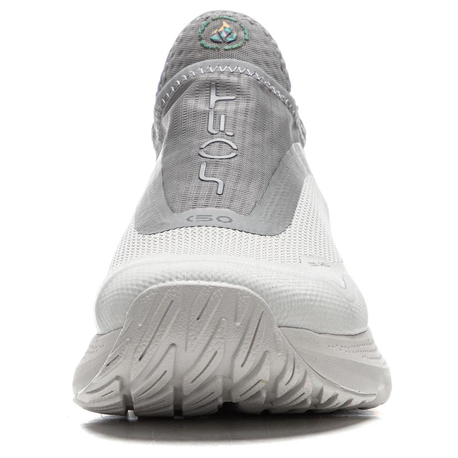 New LINING SOFT GO Casual Shoes Women's Low Top Antarctic Gray/Rubble Gray AGLU276-1