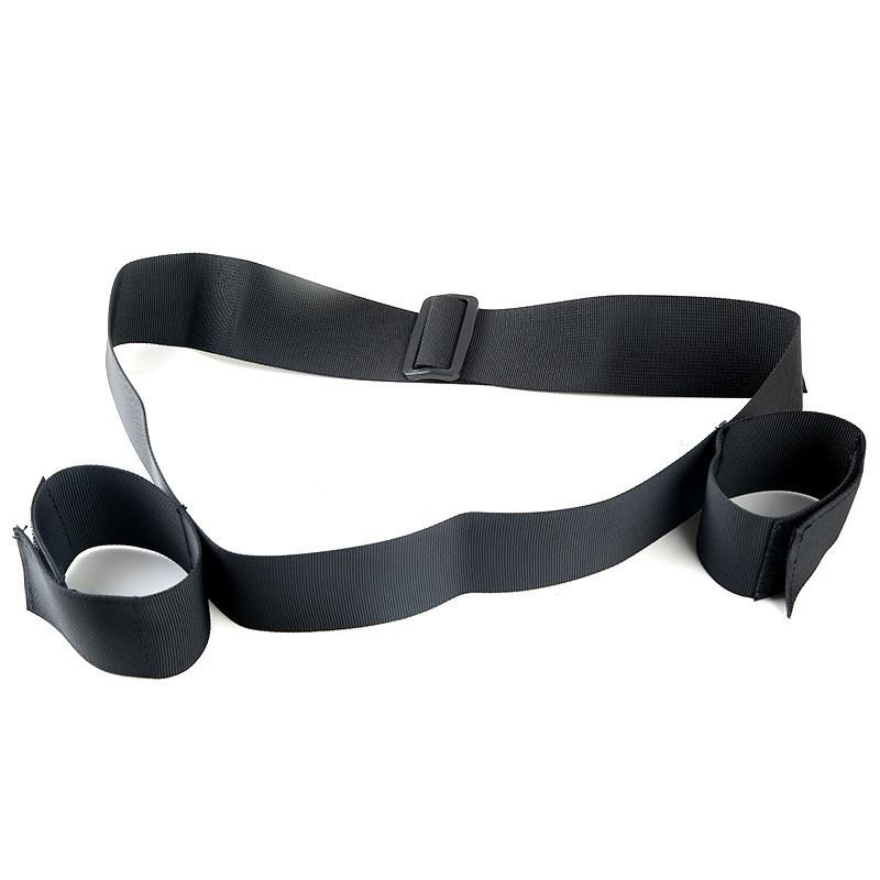 Adult SM Alternative Back-tie Restraint Cross Handcuffs for Hands and Feet