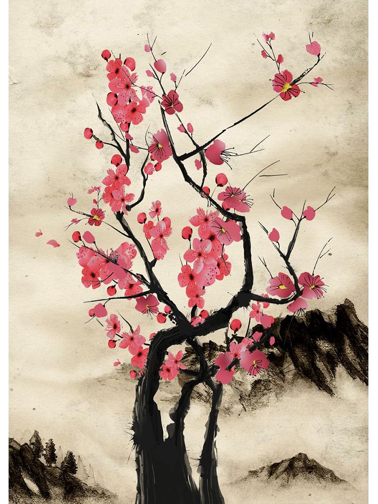 Retro Japanese Samurai Posters Canvas Painting Japan Culture Wall Art Picture For Living Room Home Decoration Frameless