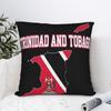 Trinidad and Tobago Flag Pillow Case Custom Pillow Cover For Living Room Chair Morden Cushion Cover