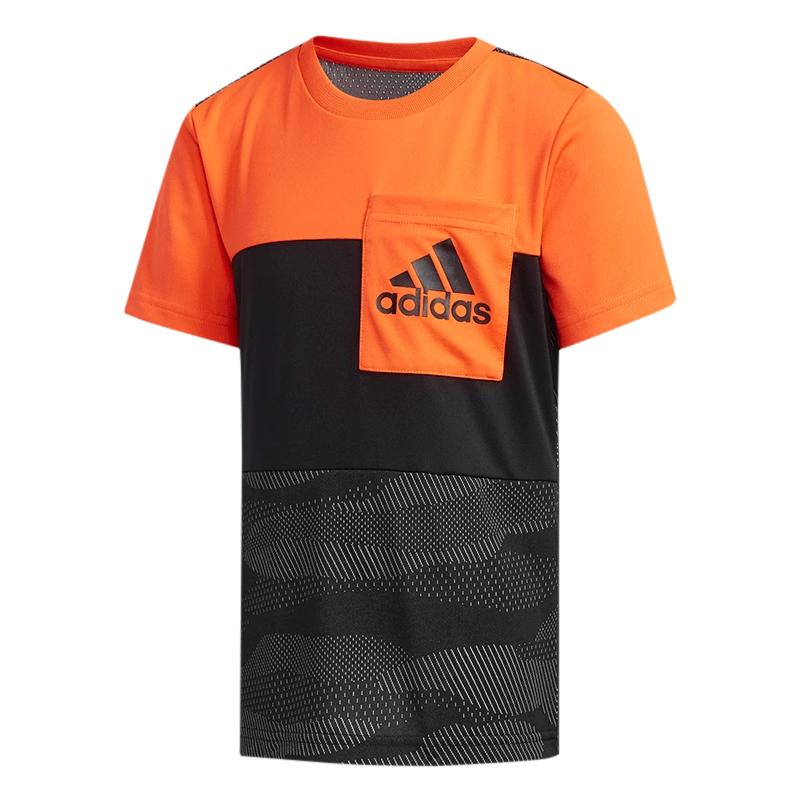 Adidas T Shirt Black Children Aged 3 7 Years Old DW4119 116