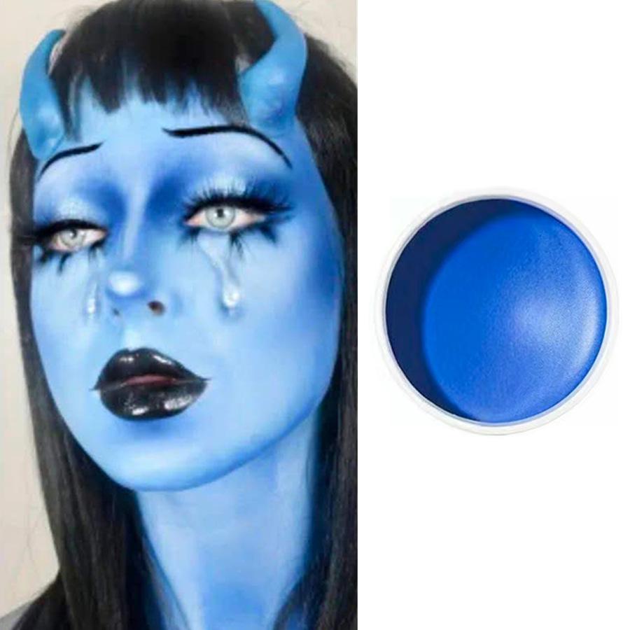 42-Color World Cup Face & Body Paint Set – Water-Soluble Pigments for Halloween & Christmas
