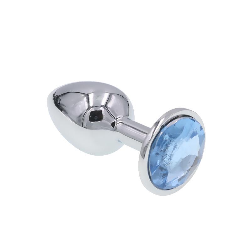 Large Metal Butt Plug Back Court Sex Toys Anal Dilatation Device Sex Tools Adult Toys Butt Plug Imitation Dust Bag Packaging